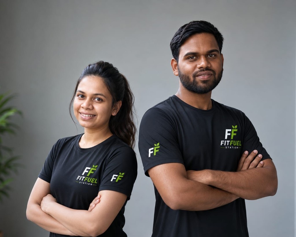 Rajan Khandagale and Rajnandini Khandagale — FitFuel Station founders